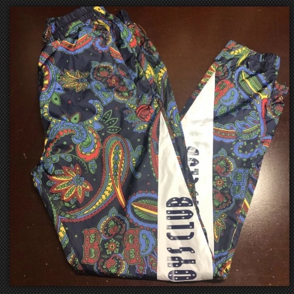 Billionaire Boys Club Other - Billionaire Boys Club Paisley TRACKPANTS. NWT